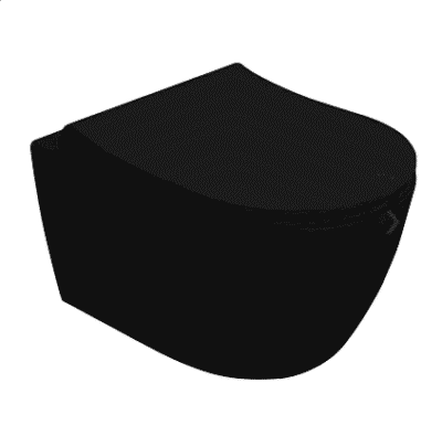 WC ŠKOLJKA RONDO VISEĆA RIMLESS MATT BLACK