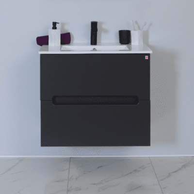 KUPAONSKI ORMARIĆ STELLA SIVA MATT 75 - DONJI DIO S UMIVAONIKOM